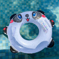 Children Sequin Thickened Panda Swimming Ring With Handle, Diameter:, 50cm, 58cm