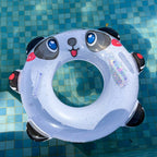 Children Sequin Thickened Panda Swimming Ring With Handle, Diameter:, 50cm, 58cm