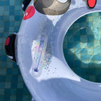 Children Sequin Thickened Panda Swimming Ring With Handle, Diameter:, 50cm, 58cm