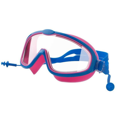 Children Anti-fog Large Frame Swimming Goggles With Conjoined Earplugs, Swimming Goggles With Conjoined Earplugs(Pink), Swimming Goggles With Conjoined Earplugs(Yellow), Swimming Goggles With Conjoined Earplugs(Rose Red)                                ...