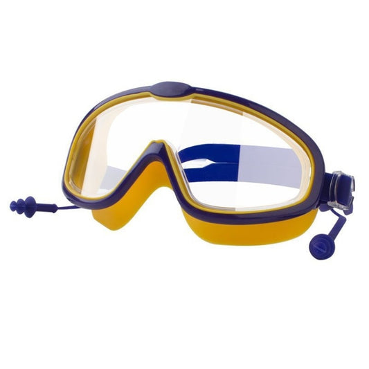 Children Anti-fog Large Frame Swimming Goggles With Conjoined Earplugs, Swimming Goggles With Conjoined Earplugs(Pink), Swimming Goggles With Conjoined Earplugs(Yellow), Swimming Goggles With Conjoined Earplugs(Rose Red)                                ...