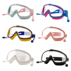 Children Anti-fog Large Frame Swimming Goggles With Conjoined Earplugs, Swimming Goggles With Conjoined Earplugs(Black), Swimming Goggles With Conjoined Earplugs(Pink), Swimming Goggles With Conjoined Earplugs(Yellow)                                   ...