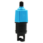 For Paddle Kayak Surfboard Valve Adapter Car Pump Conversion Head, Orange, Blue