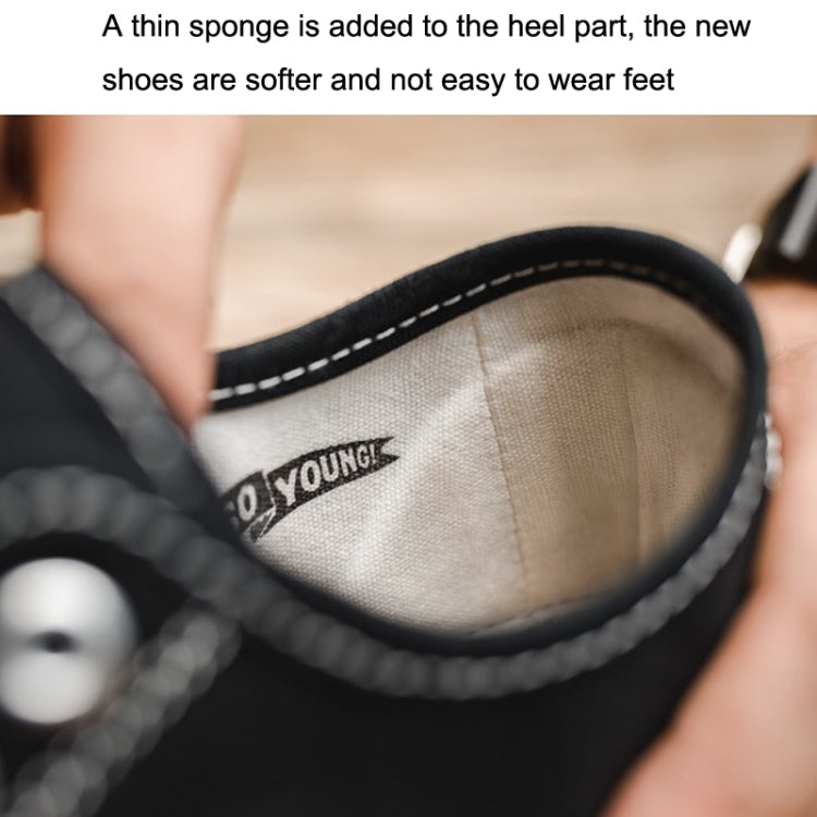 Men Canvas Shoes Casual Sneakers, 38, 39, 40, 41, 42, 43, 44