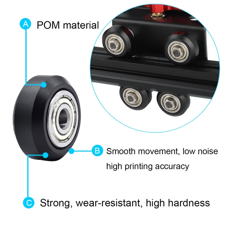 3D Printer Extruder Retrofit Kit For Ender3/CR10, Style:, Single Board, Installation Board, Installation Board+Extrusion Machine