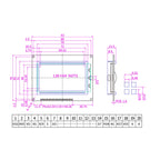 3D Printer Ramps1.4 12864 LCD Control Screen, Control Screen