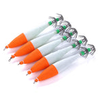 5 PCS / Bag HENGJIA SJ001 Luminous Explosion Squid Hook Deep Sea Fishing Fake Bait, SJ001 (2), SJ001 (3), SJ001 (4), SJ001 (5), SJ001 (1)