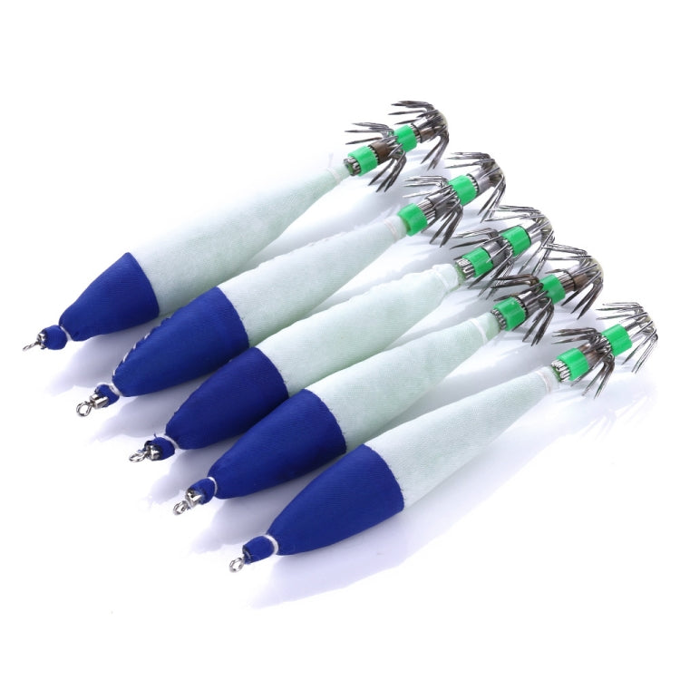 5 PCS / Bag HENGJIA SJ001 Luminous Explosion Squid Hook Deep Sea Fishing Fake Bait, SJ001 (2), SJ001 (3), SJ001 (4), SJ001 (5), SJ001 (1)