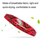 Summer Sports Fitness Yoga Headband Sweat-absorbing Non-slip Sweatband, White Black, White Blue, White Red, White Green