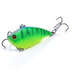 HENGJIA VI022 10g 6cm Plastic VIB Lure Hard Bait With Sound Beads, VI022 2, VI022 3, VI022 4, VI022 5, VI022 6, VI022 7, VI022 8, VI022 9, VI022 10, VI022 1