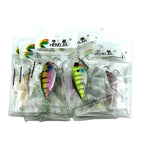 HENGJIA VI022 10g 6cm Plastic VIB Lure Hard Bait With Sound Beads, VI022 2, VI022 3, VI022 4, VI022 5, VI022 6, VI022 7, VI022 8, VI022 9, VI022 10, VI022 1
