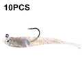 10 PCS HENGJIA 7cm 5g Fork Tail Pack Fish Sea Fishing Tools Luya Bait, 7cm 5g 2, 7cm 5g 3, 7cm 5g 4, 7cm 5g 5, 7cm 5g 1