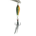 5 PCS HENGJIA LB003 Small Iron Plate 2.5cm 4g Far Delivery Freshwater Bait, LB003 2, LB003 3, LB003 4, LB003 1