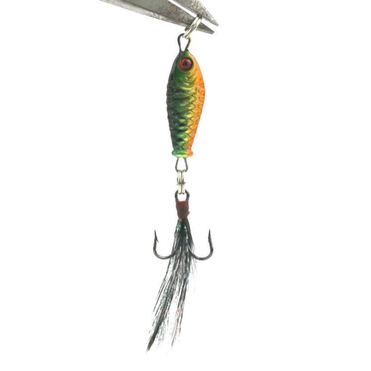 5 PCS HENGJIA LB003 Small Iron Plate 2.5cm 4g Far Delivery Freshwater Bait, LB003 2, LB003 3, LB003 4, LB003 1