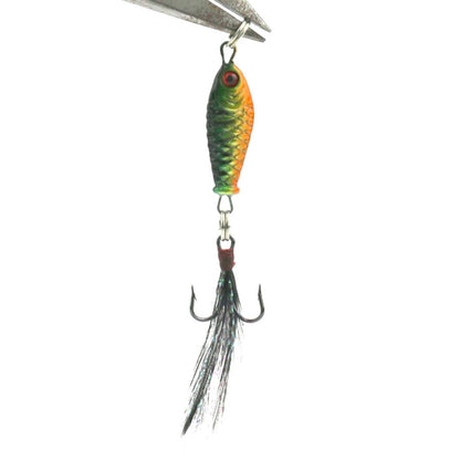 5 PCS HENGJIA LB003 Small Iron Plate 2.5cm 4g Far Delivery Freshwater Bait, LB003 2, LB003 3, LB003 4, LB003 1