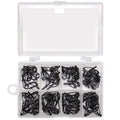 80 PCS / Box Top Ring Leading Eye Lure Rod Accessories, Style:, Stainless Steel+Ceramic Ring, Iron+Ceramic Ring