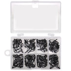 80 PCS / Box Top Ring Leading Eye Lure Rod Accessories, Style:, Stainless Steel+Ceramic Ring, Iron+Ceramic Ring