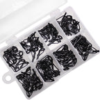 80 PCS / Box Top Ring Leading Eye Lure Rod Accessories, Style:, Stainless Steel+Ceramic Ring, Iron+Ceramic Ring