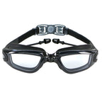 HAIZID HD Anti-fog Waterproof Myopia Swimming Goggles, Optical Black, Optical Blue, Optical Pink, Optical Gray, Plating Black, Plating Gray, Plating Blue, Plating Pink, Myopia 150 Degrees, Myopia 200 Degrees, Myopia 250 Degrees, Myopia 300 Degrees     ...