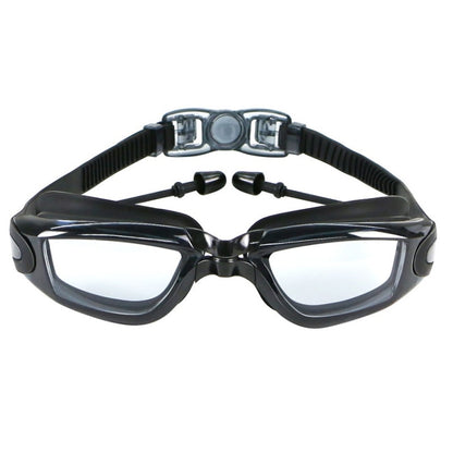 HAIZID HD Anti-fog Waterproof Myopia Swimming Goggles, Optical Black, Optical Blue, Optical Pink, Optical Gray, Plating Black, Plating Blue, Plating Pink, Myopia 150 Degrees, Myopia 200 Degrees, Myopia 250 Degrees, Myopia 300 Degrees, Myopia 350 Degree...