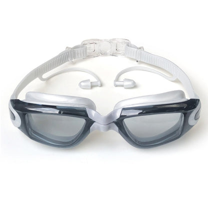 HAIZID HD Anti-fog Waterproof Myopia Swimming Goggles, Optical Black, Optical Blue, Optical Pink, Optical Gray, Plating Black, Plating Blue, Plating Pink, Myopia 150 Degrees, Myopia 200 Degrees, Myopia 250 Degrees, Myopia 300 Degrees, Myopia 350 Degree...