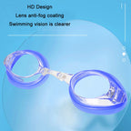 HAIZID 2 PCS Adult Competition Training Transparent Myopia Swimming Goggles, Color: 580AF Black, 580AF Black, 580AF Blue, 580AF Pink, 580AF White, 580AF Gray, 580AM Green, 580AM Black, 580AM Blue, 580 Blue 150 Degrees, 580 Blue 200 Degrees             ...