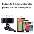 Car Sun Visor Bracket Car Mobile Phone Buckle Holder, Red, Yellow, Grey