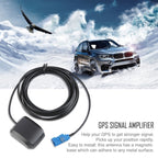GPS-01 Car DVD Navigation GPS Satellite Antenna Amplifier SMA/FAKRA-C Interface, Magnetic Base