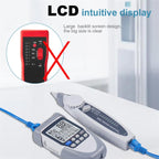 Network Cable Tester Wire Tracker Battery Voltage POE Test Multi-function Cable Tester, ET612, ET613