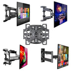 NORTH BAYOU Telescopic Swivel TV Monitor Wall Mount Bracket, For 32-52 inch