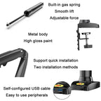NORTH BAYOU F80 17-30 inch TV Monitor Up And Down Lift Bracket, F80