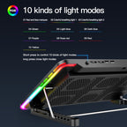 CoolCold F5  Laptop Radiator Bracket Office Desk Adjustable Laptop Cooler,Style:, Basic Edition, Colorful Edition, Fantasy Edition