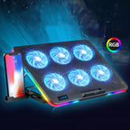 CoolCold F5  Laptop Radiator Bracket Office Desk Adjustable Laptop Cooler,Style:, Basic Edition, Colorful Edition, Fantasy Edition