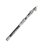 LEO 27593 Carbon Mini Fishing Rod Shrink Handle Throwing Poles, 1.5m, 1.8m, 2.1m, 2.4m