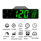 Car HUD Car Head-up Display Compass Multifunction GPS Speedometer, 8.0 Inch Screen, 9.0 Inch Screen