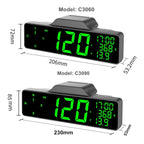 Car HUD Car Head-up Display Compass Multifunction GPS Speedometer, 8.0 Inch Screen, 9.0 Inch Screen
