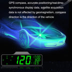 Car HUD Car Head-up Display Compass Multifunction GPS Speedometer, 8.0 Inch Screen, 9.0 Inch Screen
