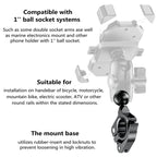 Motorcycle Bicycle Mobile Phone Bracket Fixed Base, R17, R18