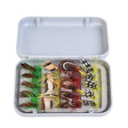 LEO 27955 Flying Fishing Imitation Butterfly Iconing Fish Hook, 20 PCS, 100 PCS