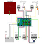 3D Printer RAMPS 1.4 Control Board Development Board, RAMPS 1.4
