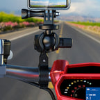 R3 Motorcycle Scooter Mobile Phone Bracket 1 Inch Ball Head Handlebar Fixed Base, R3