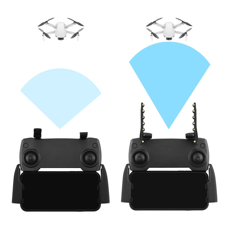 BRDRC Antenna Range Extender Signal Amplifier For DJI Mini SE/MAVIC 2/Pro/Air, For DJI Mini SE/MAVIC 2/Pro/Air Gray Aluminum, For DJI Mini SE/MAVIC 2/Pro/Air Black Copper, For DJI Mini SE/MAVIC 2/Pro/Air Black Aluminum                                  ...