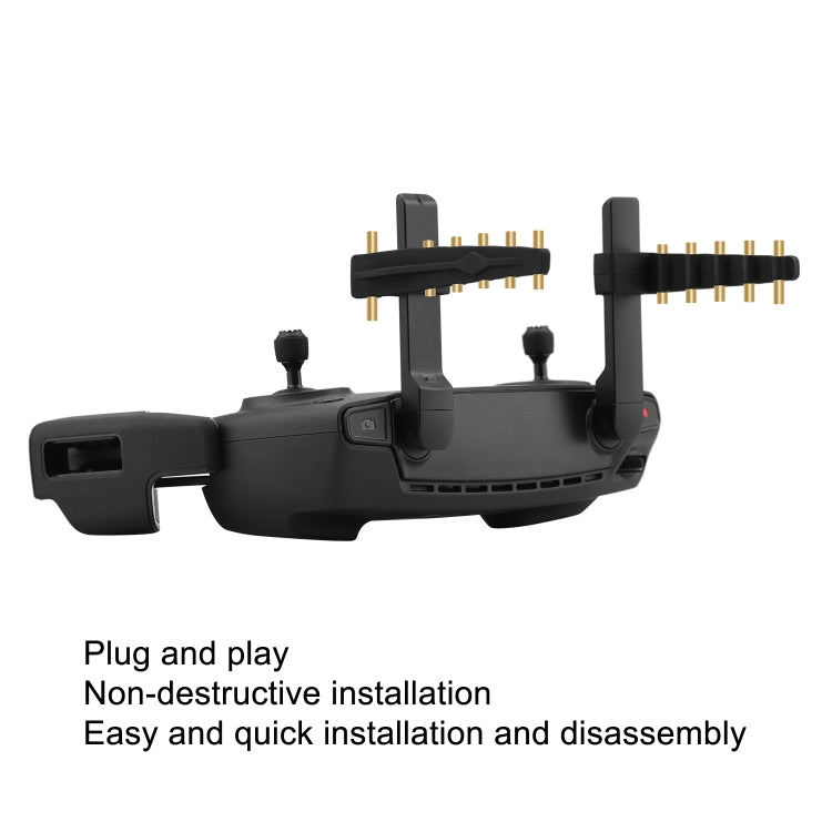 BRDRC Antenna Range Extender Signal Amplifier For DJI Mini SE/MAVIC 2/Pro/Air, For DJI Mini SE/MAVIC 2/Pro/Air Gray Aluminum, For DJI Mini SE/MAVIC 2/Pro/Air Black Copper, For DJI Mini SE/MAVIC 2/Pro/Air Black Aluminum                                  ...