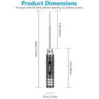 BRDRC 4 In 1 Drone Repair And Disassembly Tool Inner Hexagonal T6/T9 Screwdriver, 4 In 1