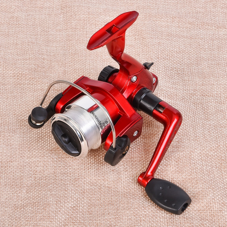 LEO Pen Type Fishing Rod & Spinning Wheel Fishing Reel Portable Pocket Fishing Gear, H8022B Black, H8022BL Blue, H8022G Gold, H8022PU Purple, H8022R Red, H8022 Silver