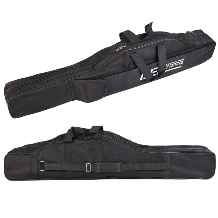LEO 27746 Folding Fishing Rod Bag Long Fishing Gear Soft Bag, Length:, 1m Army Green, 1.5m Army Green, 1m Black, 1.5m Black