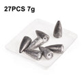 3 Bags LEO 27912 Lure Sea Rod Lead Drop Cast Fishing Sinker, Specification:, 2.5g, 3.5g, 5g, 7g, 10g