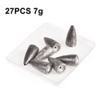 3 Bags LEO 27912 Lure Sea Rod Lead Drop Cast Fishing Sinker, Specification:, 2.5g, 3.5g, 5g, 7g, 10g