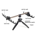 LEO 28066 Ice Fishing Triangle Battery Bracket Rod Rack Fishing Tackle, LEO 28066