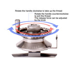 LEO 27758 Side Foot Front Reel With Guide Ring Ice Fishing Reel, Specification:, BLT-40 Right Hand, BLT-50 Right Hand, BLT-60 Right Hand